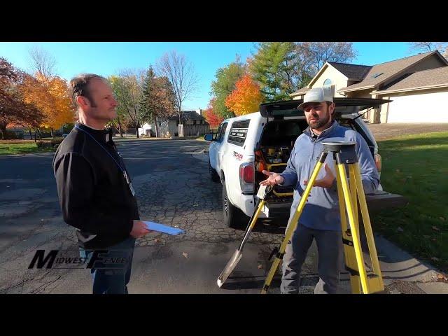 How A Surveyor Locates Property Lines - Midwest Fence