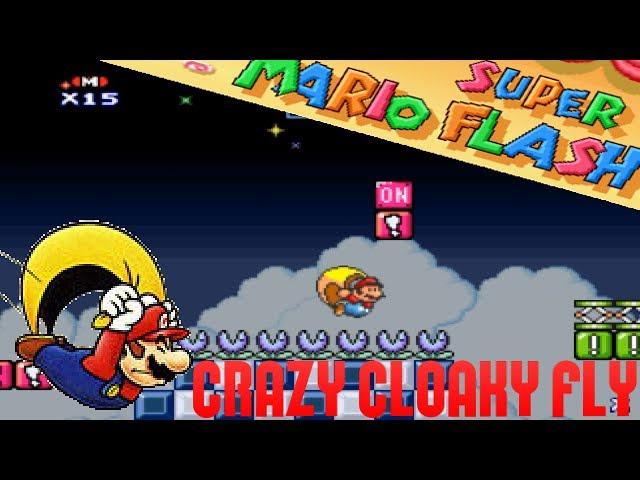 Crazy Cloaky Fly - Amazing Super Mario Flash Levels