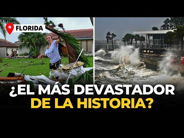 HURACÁN MILTON: El más COSTOSO y DESTRUCTIVO de la historia de FLORIDA | El Comercio