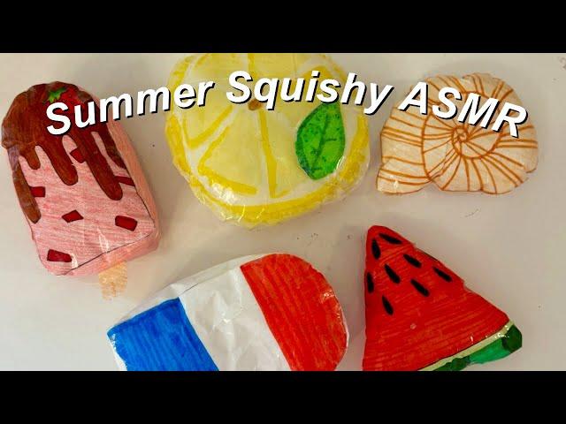 Summer Paper Squishy ASMR ️