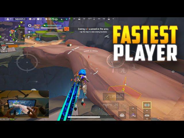 THE FASTEST PLAYER SOLO VS TRIO HANDCAM GAMEPLAY in Farlight 84