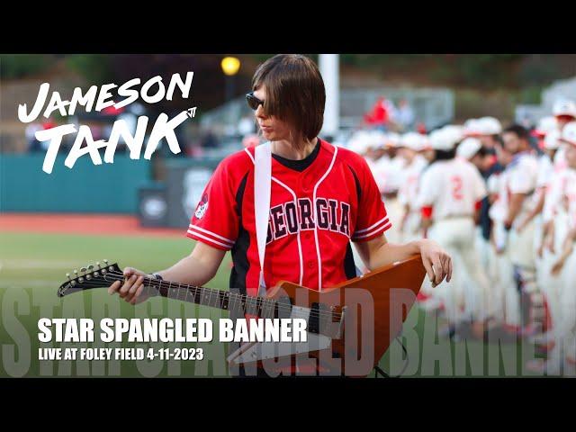 Star Spangled Banner (Guitar) - Jameson Tank LIVE at UGA Foley Field