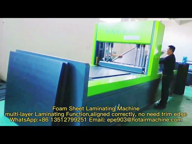 Foam Sheet Laminating Machine | EPE XLPE PE Foam Plank | Polyethylene Foam Sheet Laminating Machine