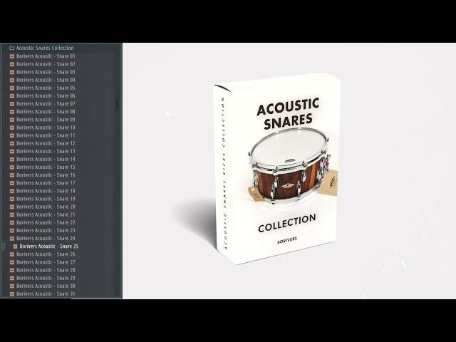 Acoustic Snares Collection | Snare Sample Pack