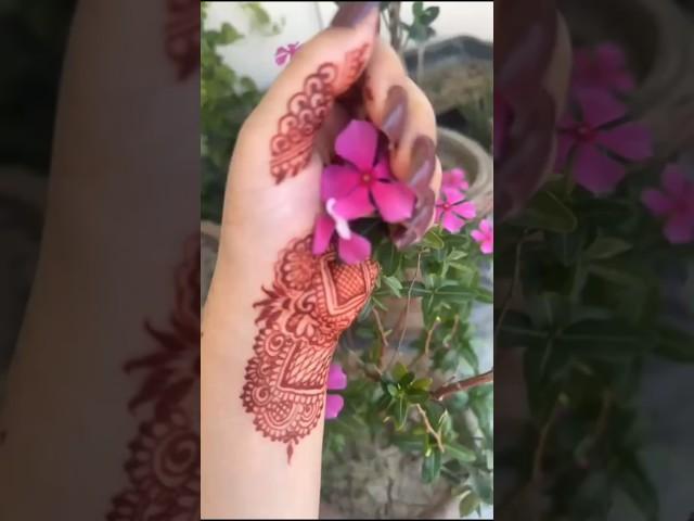 beautiful mehndi shorts #shotsfeed #mehndi #trending
