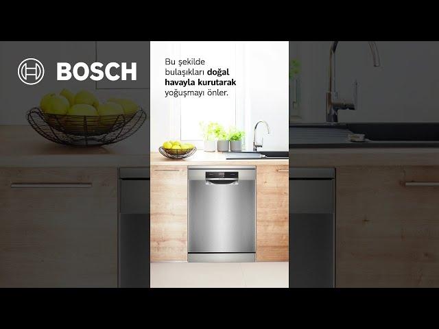 Natural Dry Özellikli Yeni Nesil Bosch Bulaşık Makineleri