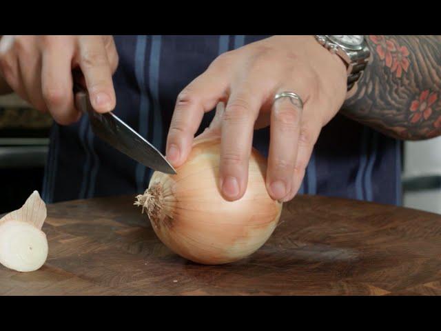 Knife Skills - Slicing Onions