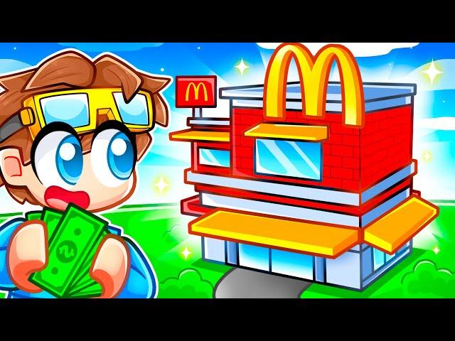 Spending $100,000 For BEST MCDONALDS In Roblox!