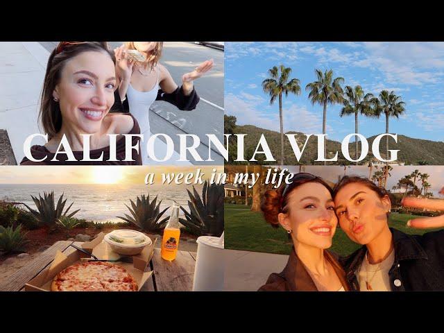 VLOG: a week in my life  *california edition*  ⋆°