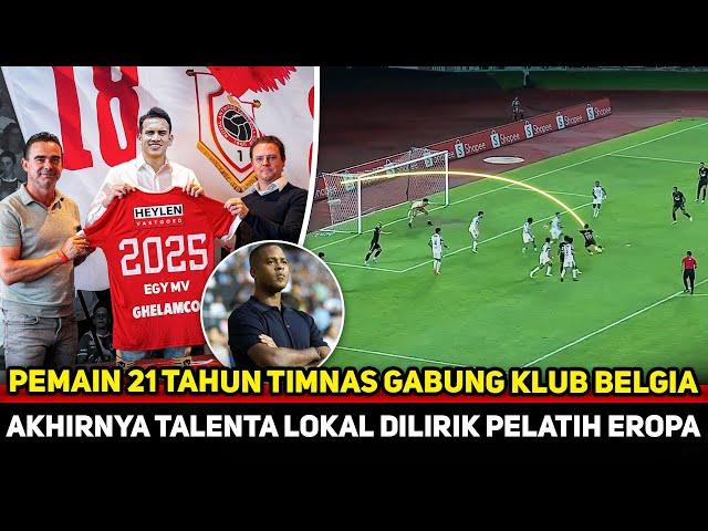 MULAI UNJUK GIGI! Wonderkid Timnas resmi dikontrak raksasa Belgia~Talenta lokal menyita perhatian