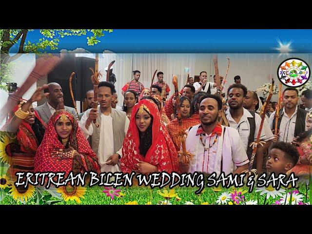 ERITREAN BILEN WEDDIN OF SAMI & SARA STAGE COVERD BY TEMANO HIZBAY  CALGARY CANADA