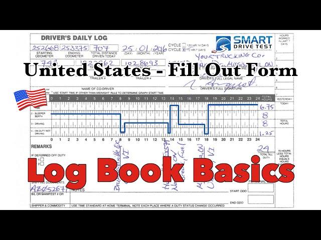 How To Fill Out The Form Correctly | United States Log Books