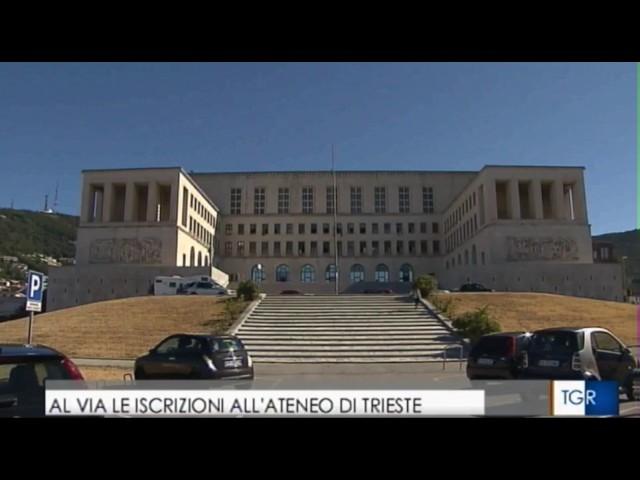 Al via le iscrizioni all'Ateneo di Trieste