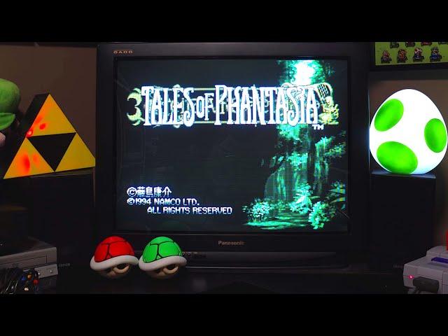 Relive The Nostalgia Of Tales Of Phantasia's Intro On Authentic Hardware