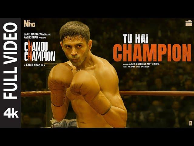 Chandu Champion: Tu Hai Champion (Full Video) Kartik Aaryan | Pritam, Arijit Singh, Amit, IP Singh