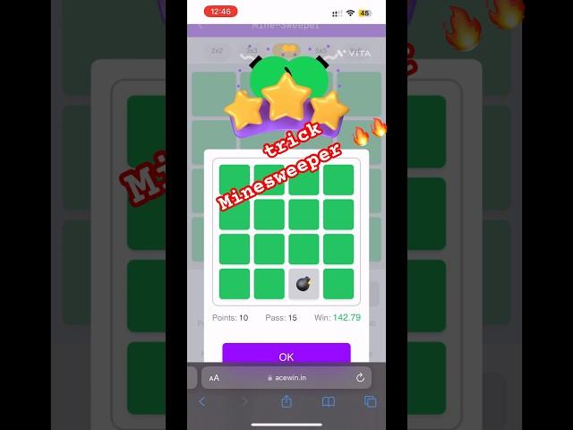 minesweeper | fastwin tricks | fiewin #minesweeper #acewintricks