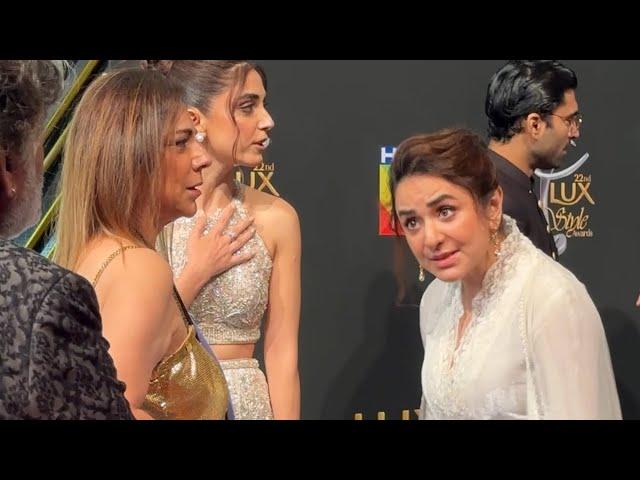 Hania Amir, Yumna Zaidi, Arsalan Naseer & Maya Ali at LUX Style Awards 2023