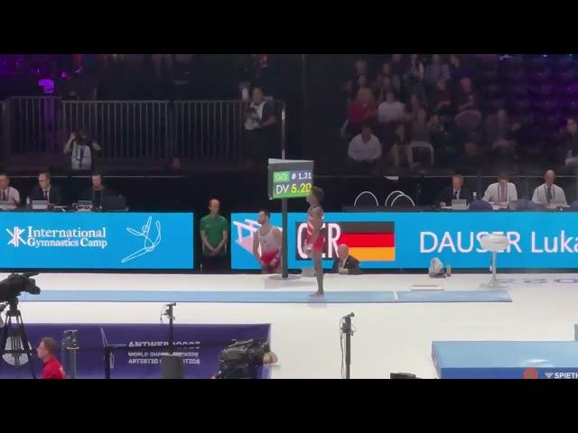 Frederick Richard Vault 2023 Gymnastics World Championship AA Finals