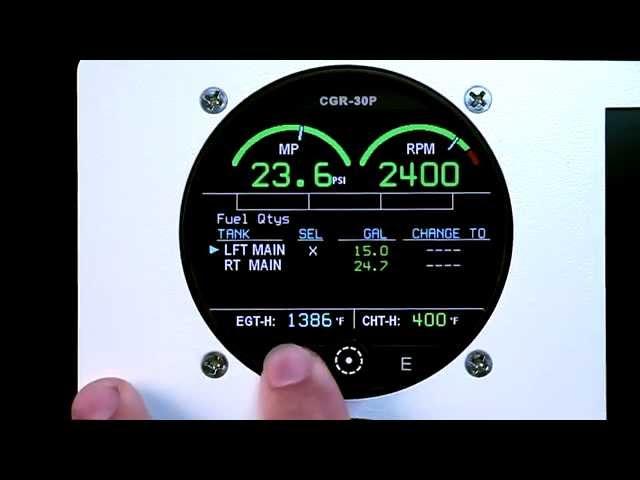 Overview of The CGR-30P's Various Screens