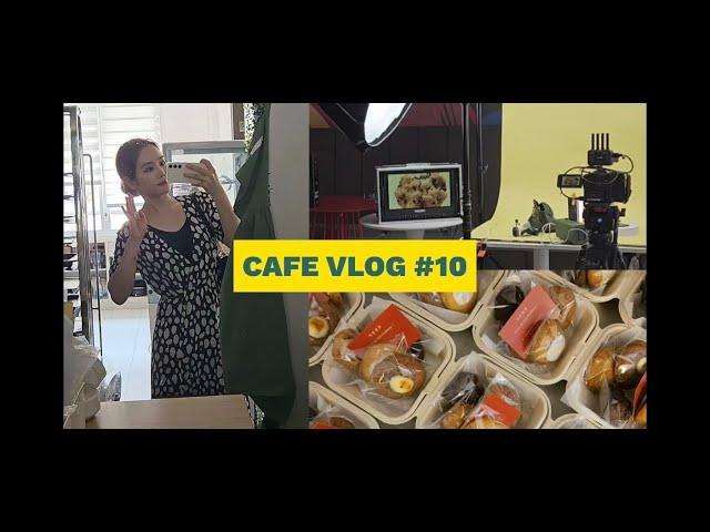 (Cafe Vlog)네이버 스마트스토어 쿠키택배 준비 | 이어지는 쿠키 단체주문?!쿠키 촬영하고 택배도 준비하는 바빠도 행복한 디저트 카페 사장️