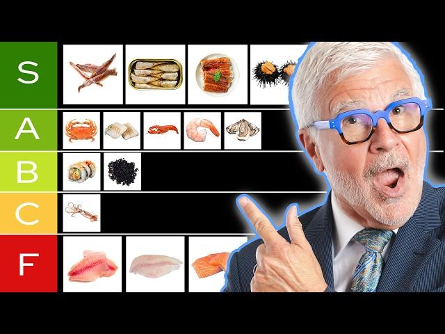 Dr. Gundry Ranks EVERY Seafood—Seafood Nutrition Tier List: Superfood vs F-Tier!