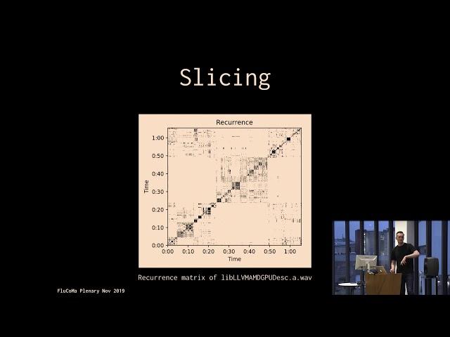 FluCoMa Plenary: James Bradbury, Finding Things In Stuff