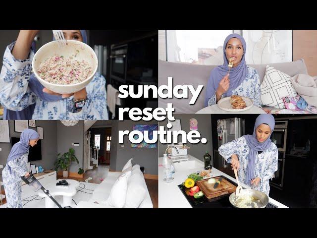 rainy sunday routine, meal preps, food ideas, clean with me, new hoover & mummys boys chat