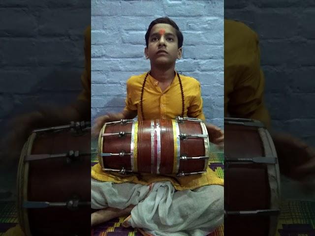 Hanuman Chalisa I Dholak Playing I Priyanshu Kumar Balaji bhakth #Shorts