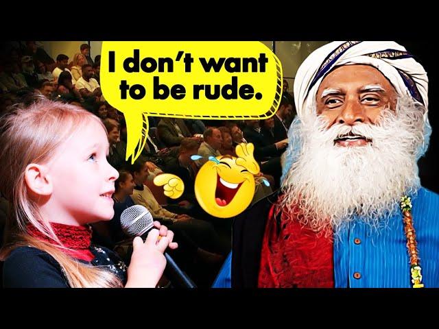 When Little GIRL Questioned SADHGURU's Purpose.