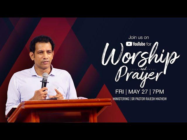 Step Into Your Calling | Pastor Rajesh Mathew | Joshua Generation Ministries | 27 May 2022 | English