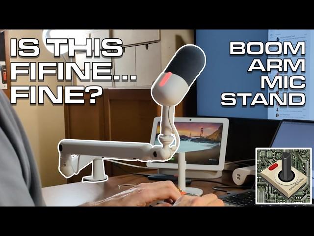 ️️FiFine BM88 Low Profile Boom Microphone Arm Stand | The One to Get!