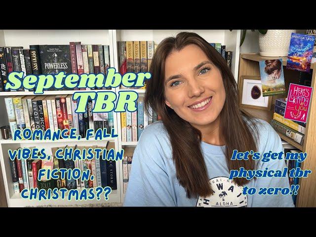 September TBRplus a little book haul