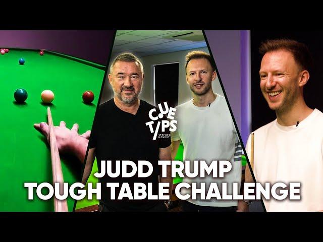 Judd Trump REVEALS How To Pot A Long Red (Plus The Tough Table Challenge!)