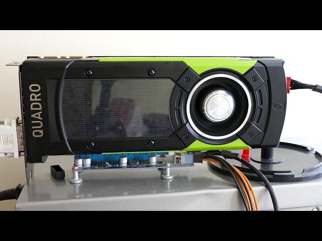 Ремонт видеокарты за 5000$ PNY NVIDIA Quadro P6000