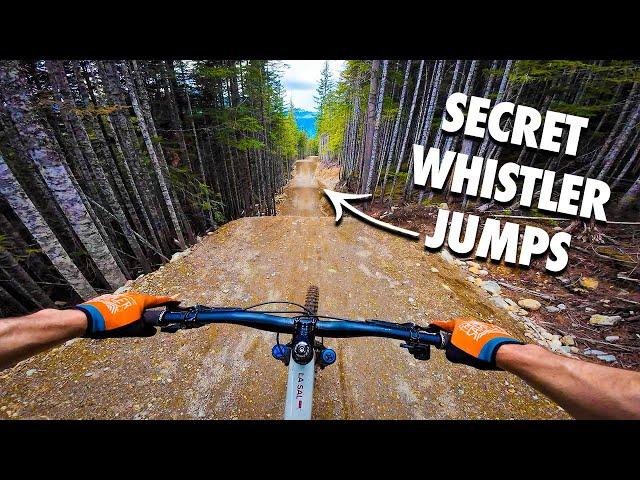 We found hidden jumps at Whistler, and they are MASSIVE!