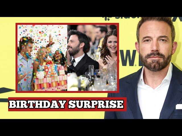 Ben Affleck Throws Jennifer Garner a Surprise Birthday party after divorcing Jlo