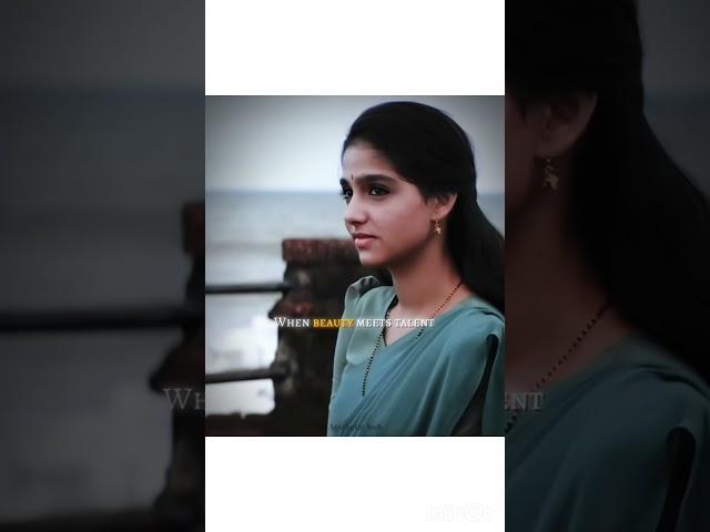 beauty meet talent🫶️‍🩹 #anaswara_rajan #cinematography #love #tamilsong #malayalamactor