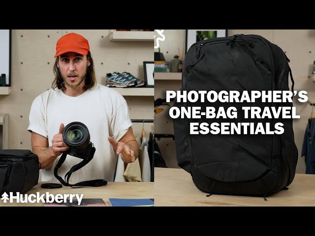 Huckberry Pro Photographer's One-Bag Photo & Travel Essentials