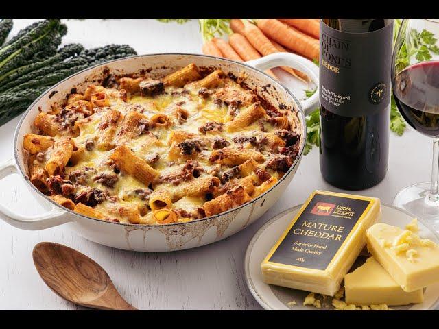 Shiraz Ragu Cheesy Pasta Bake
