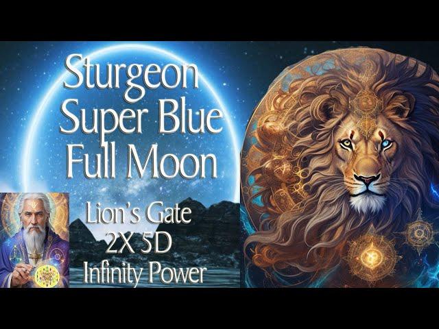 Unlocking Metatron's Infinity Power during the Super Blue Moon