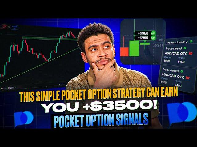 $3,500 WITH 1 SIMPLE POCKET OPTION STRATEGY?! | POCKET OPTION SIGNALS