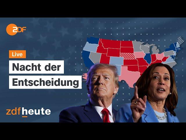 Live: Harris vs. Trump - Wer liegt vorn? | US-Wahl 2024