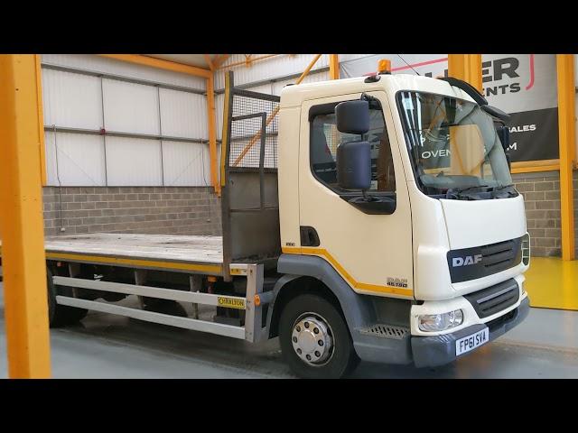 New In Stocklist For Sale: DAF LF45 180 EURO 5, 12 TONNE 4X2 FLATBED – 2011 – FP61 SVA