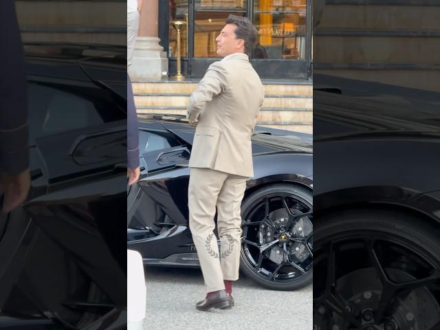 Billionaire Bruce Wayne arriving Hotel Paris in Revuelto #monaco #luxury #trending #lifestyle #fyp