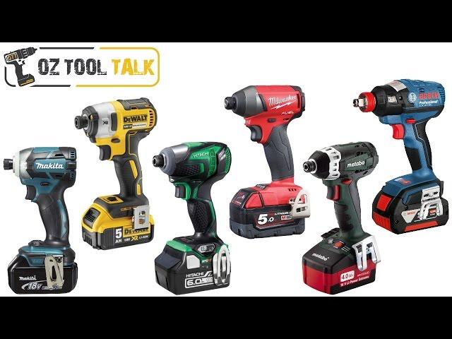 18V Brushless Impact Driver Shootout - Makita, Milwaukee, Dewalt, Bosch, Hitachi, Metabo