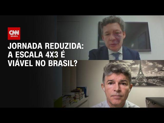 Jornada reduzida: A escala 4x3 é viável no Brasil | CNN ARENA