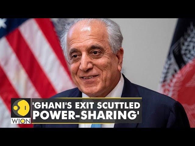 US envoy Khalilzad says Ghani exit scuttled Afghan power-sharing | Latest English News | WION News