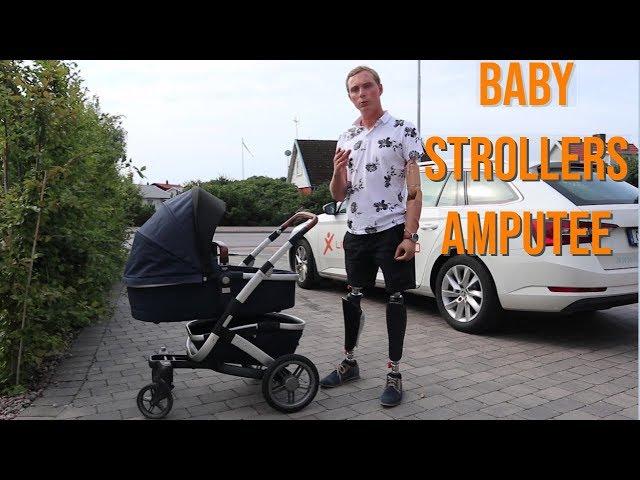 Baby stroller for amputees