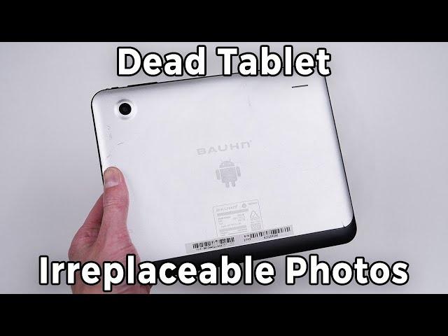Repairing This Tablet To Recover Photos Of Their Deceased Son