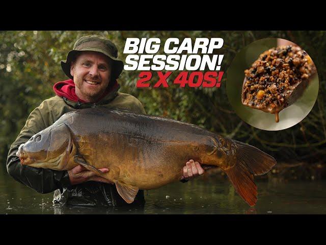 Catching MONSTER Carp Using Fermented Particles (Feat. Ricky Connolly and 2 x UK 40s!)